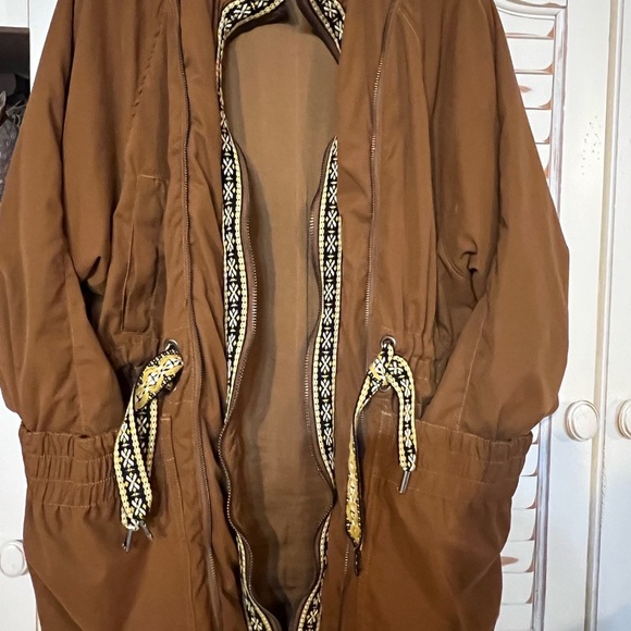 Free People Double Zipper 3/4 Length Jacket Sz S - Picture 14 of 14